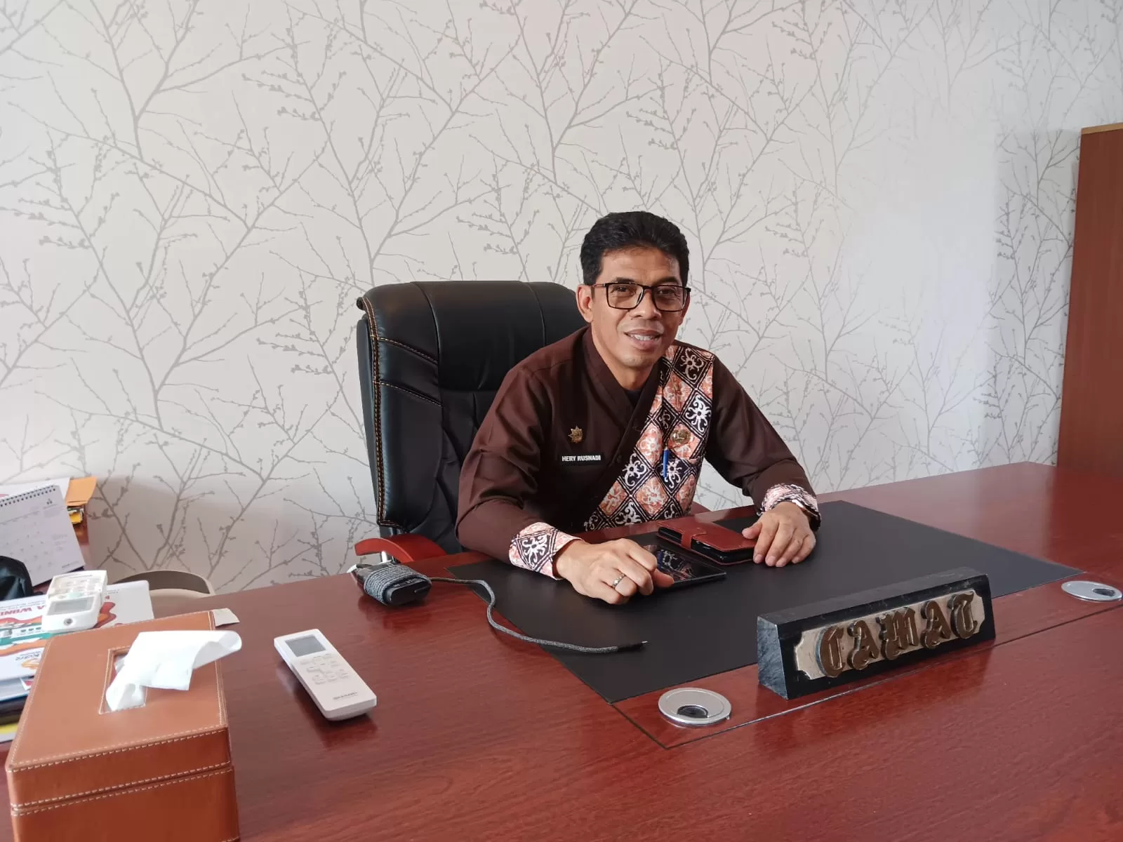 Camat Loa Janan, Hery Rusnadi (Foto: Istimewa)