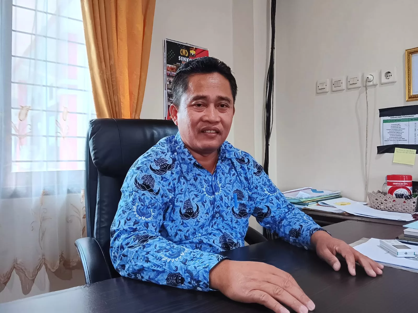 Camat Tenggarong, Sukono (Foto: Klausa)