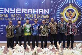 Penyerahan Opini WTP oleh Kepala BPK RI, Agus Priyono (Foto: Istimewa)