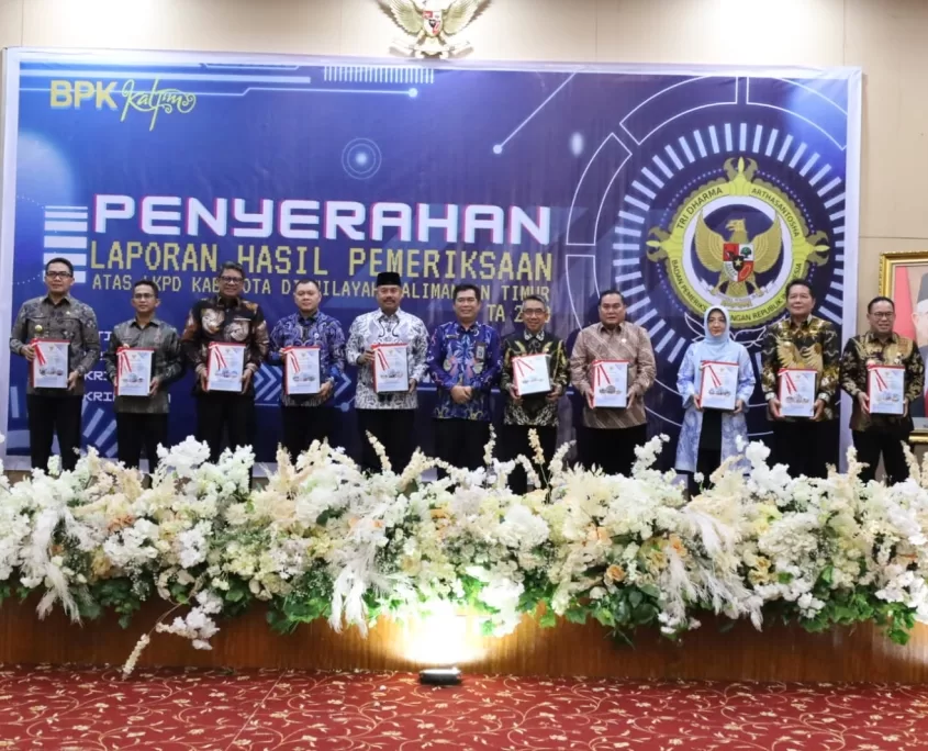 Penyerahan Opini WTP oleh Kepala BPK RI, Agus Priyono (Foto: Istimewa)