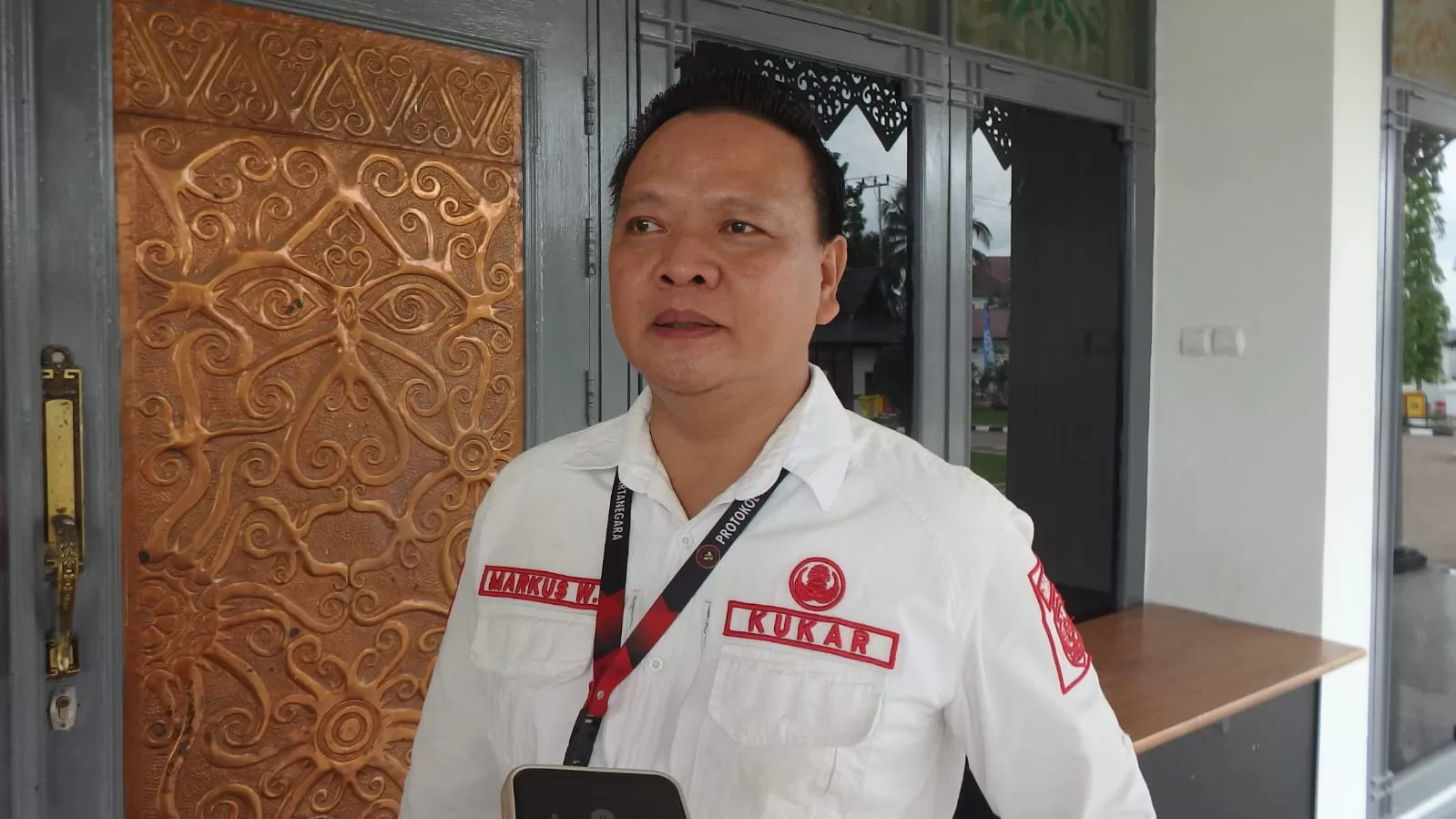Ketua Gita Kumala Nusantara Kukar, Markus Widjaya (Foto: Klausa)