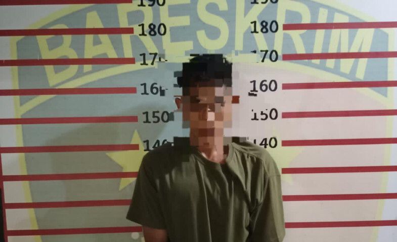 Pelaku pencurian di Rumah Sakit Tentara Samarinda (Foto: Istimewa)