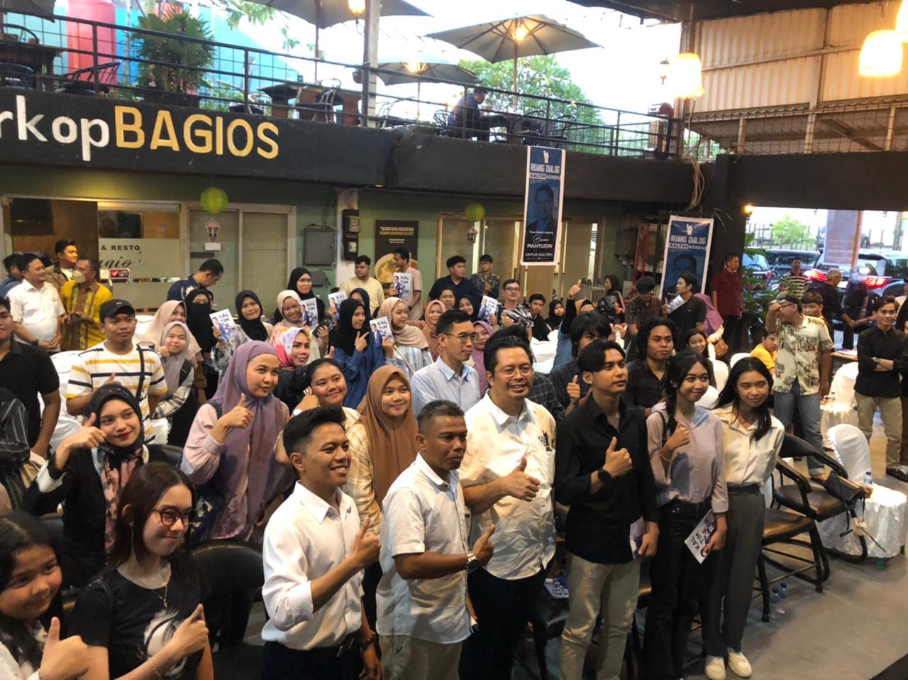 Wakil Ketua DPD RI, Mahyudin, menggelar acara "Dialog Kaltim Keren" di Cafe Bagios, pada Sabtu (1/6/2024) (Foto: Yah/Klausa)