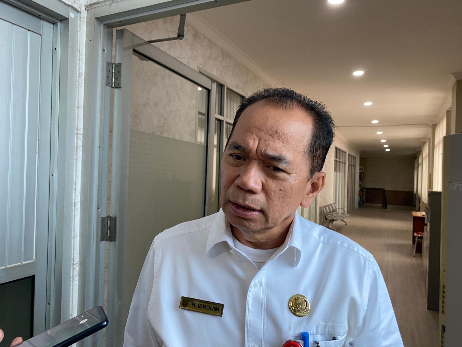 Kepala BPKAD Kota Samarinda, Ibrohim. (Foto: Yah/Klausa)