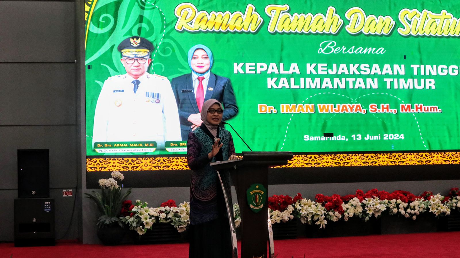 Sekdaprov Kaltim, Sri Wahyuni (Foto: Yah/Klausa)