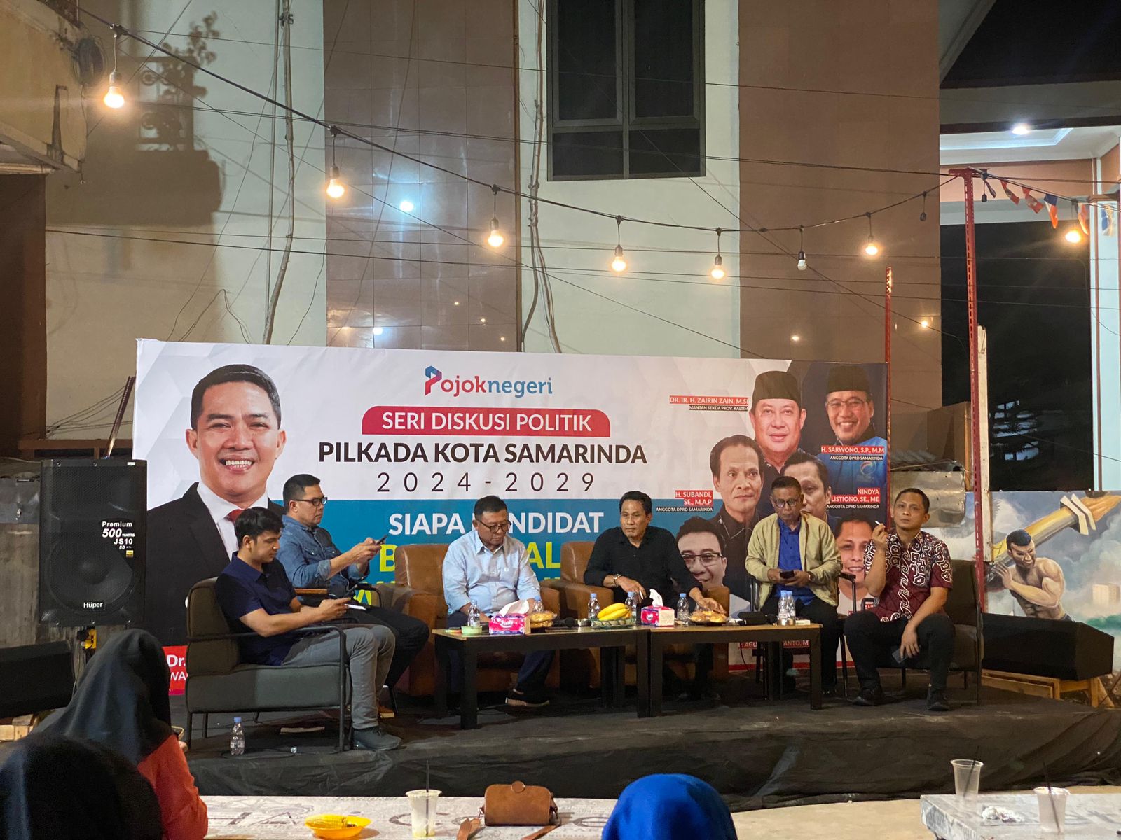 Diskusi Politik Bakal Calon Wakil Wali Kota 2024-2029 (Foto: Yah/Klausa)