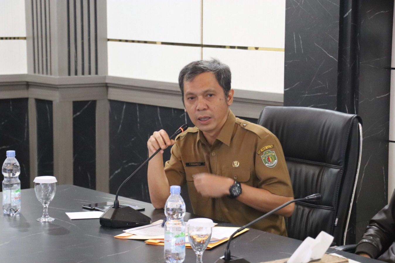 Aji Muhammad Fitra Firnanda, Kepala DPUPR Pera Kaltim (Foto: Yah/Klausa)