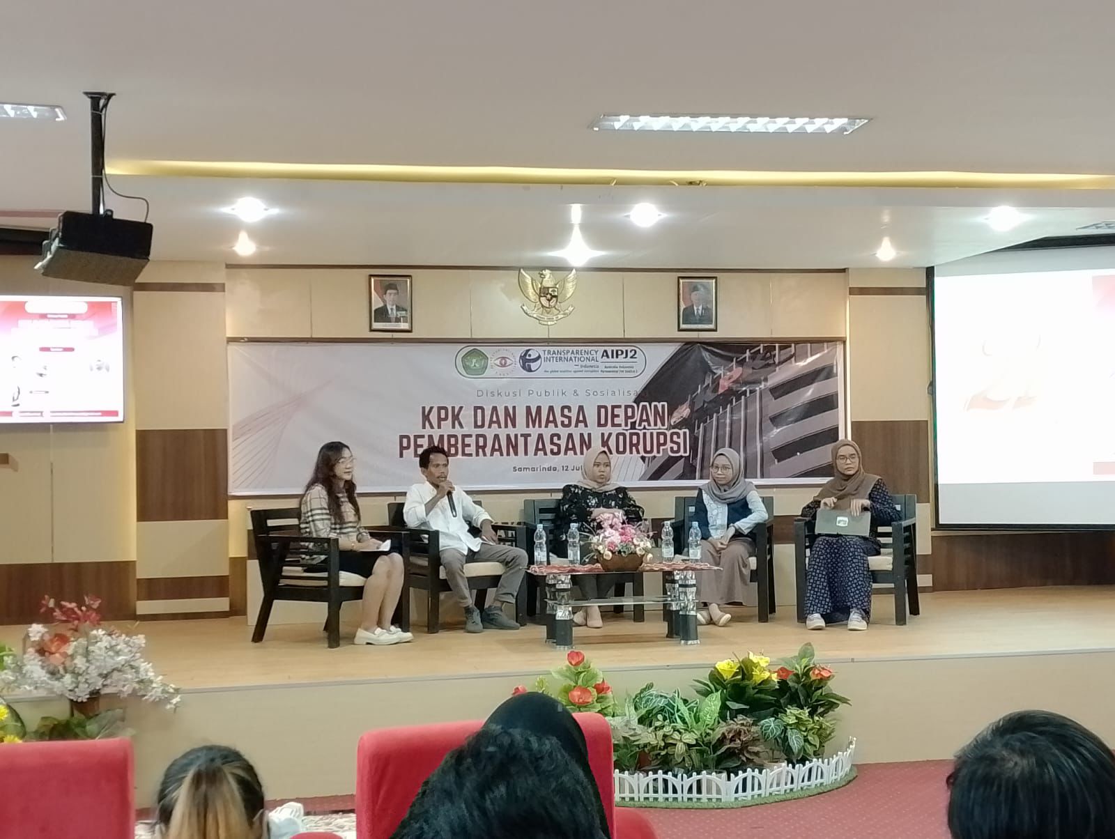 Diskusi KPK dan Masa Depan Pemberantasan Korupsi (Foto: Yah/Klausa)