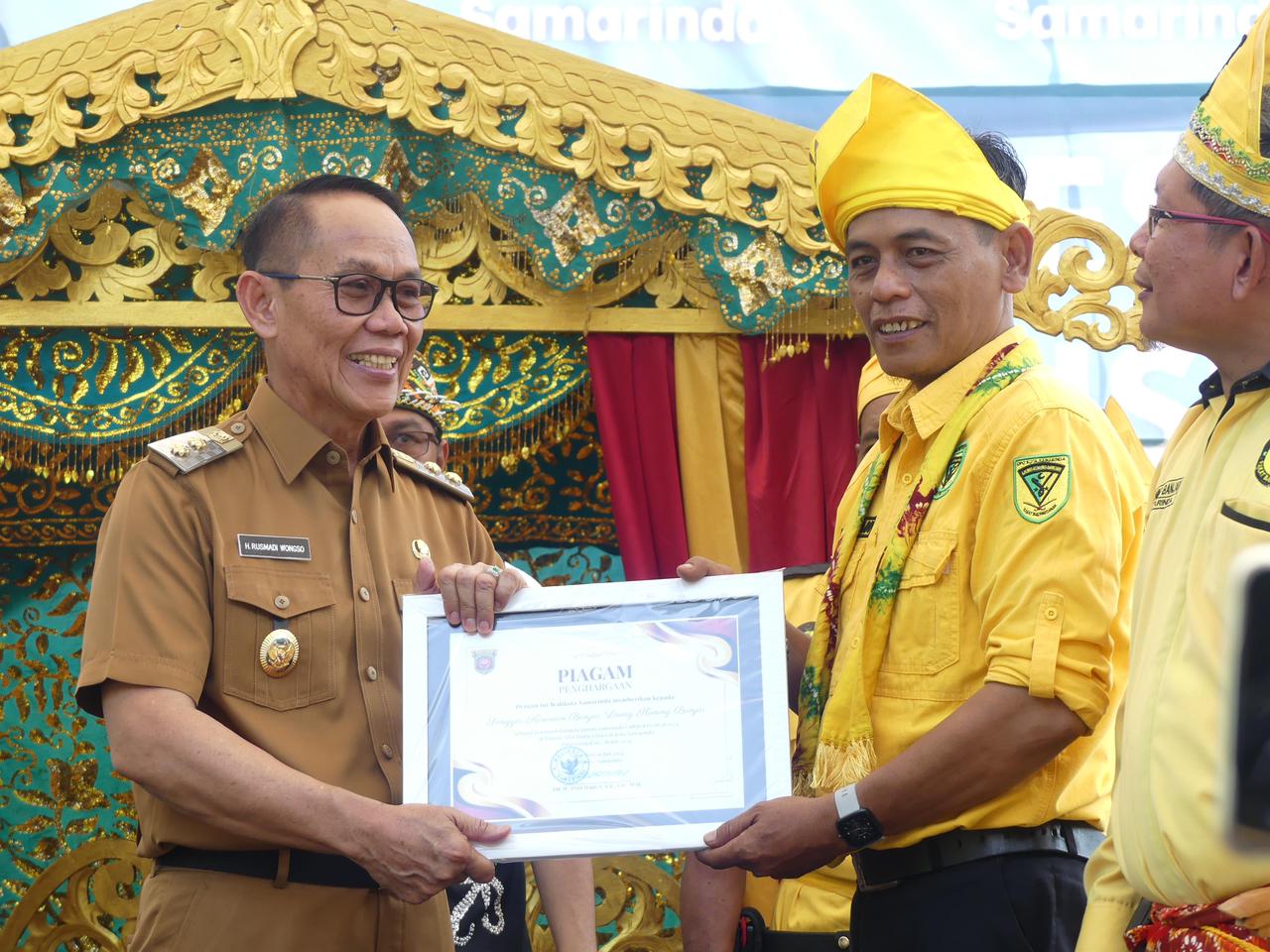 Wakil Wali Kota Samarinda, Rusmadi, resmikan pembukaan Samarinda Culture Festival 2024 (Foto: Istimewa)