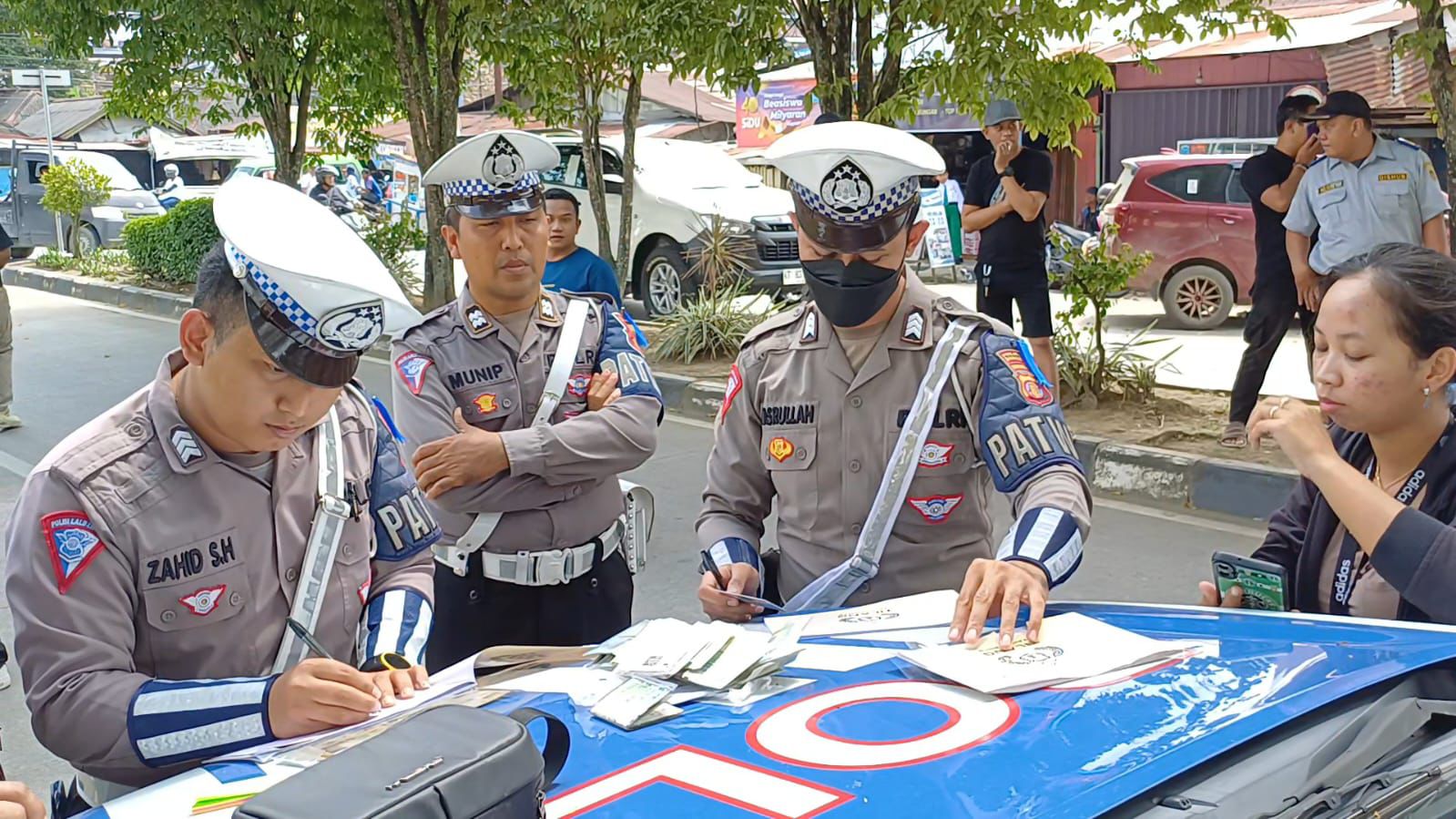 Dishub dan Polresta Samarinda Lakukan Operasi Gabungan pada Rabu (17/7/2024) (Foto: Yah/Klausa)