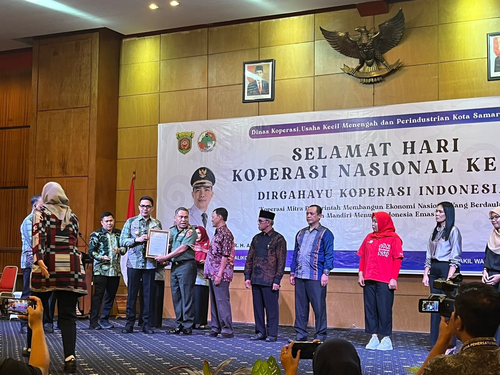 Peringatan HUT Koperasi ke-77 (Foto: Yah/Klausa)