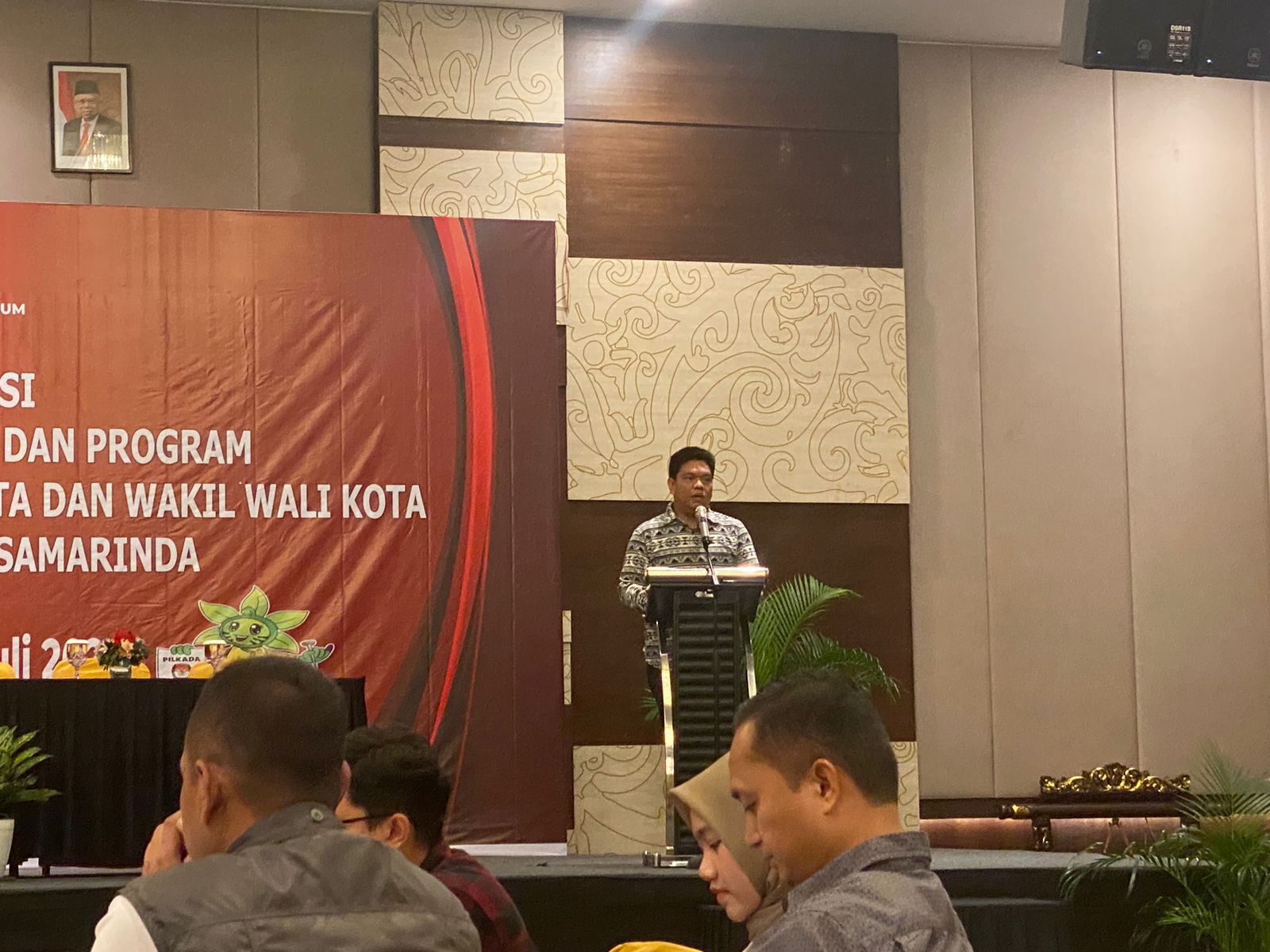 Ketua KPU Kota Samarinda, Firman Hidayat (Foto: Yah/Klausa)