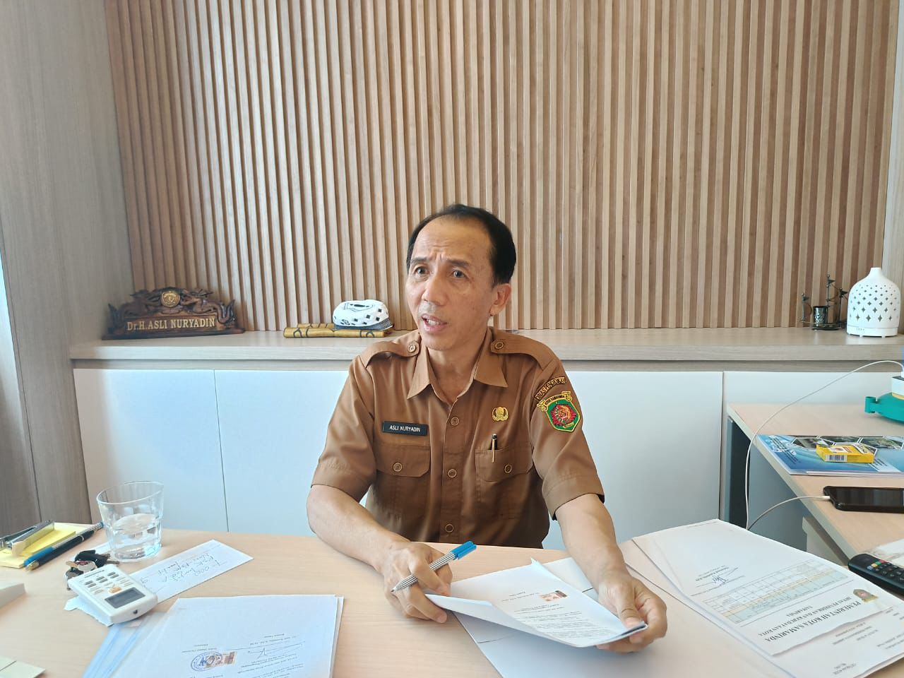 Kepala Disdikbud Samarinda, Asli Nuryadin (Foto: Yah/Klausa)