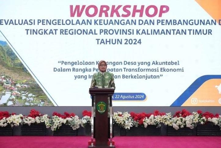 Sekdaprov Kaltim, Sri Wahyuni (Foto: Klausa)