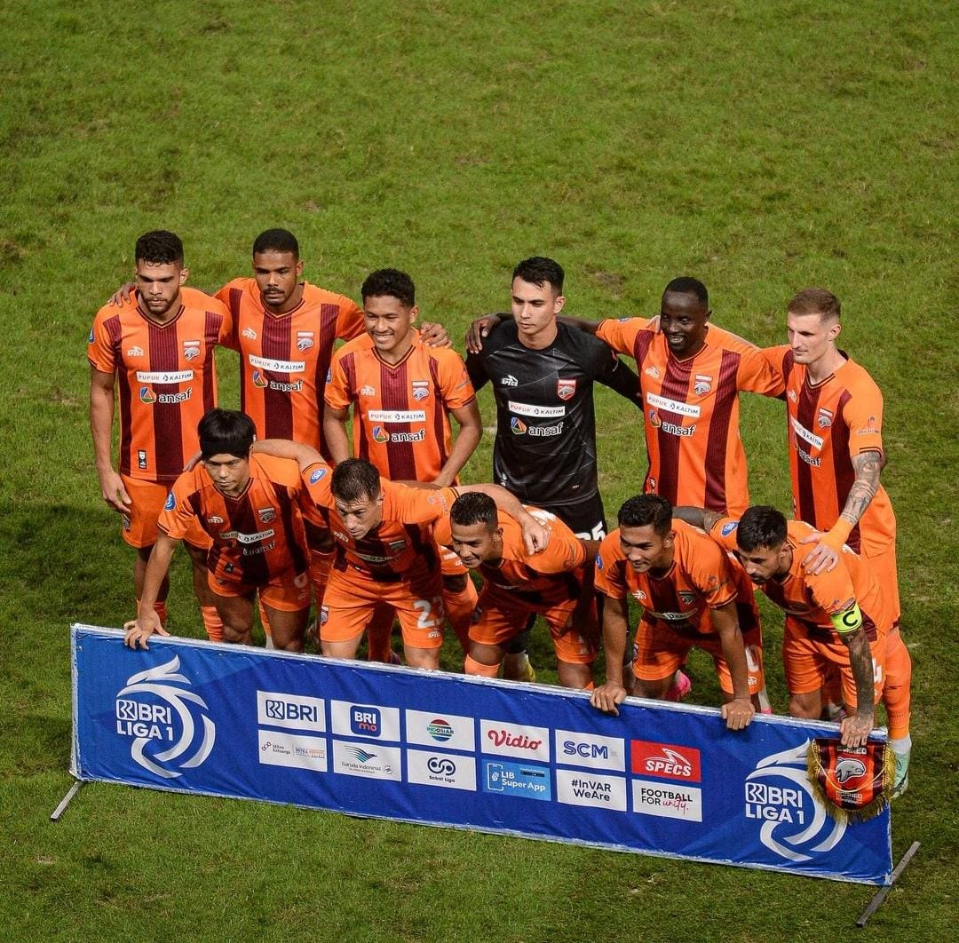 Para pemain Borneo FC (Foto: Istimewa)