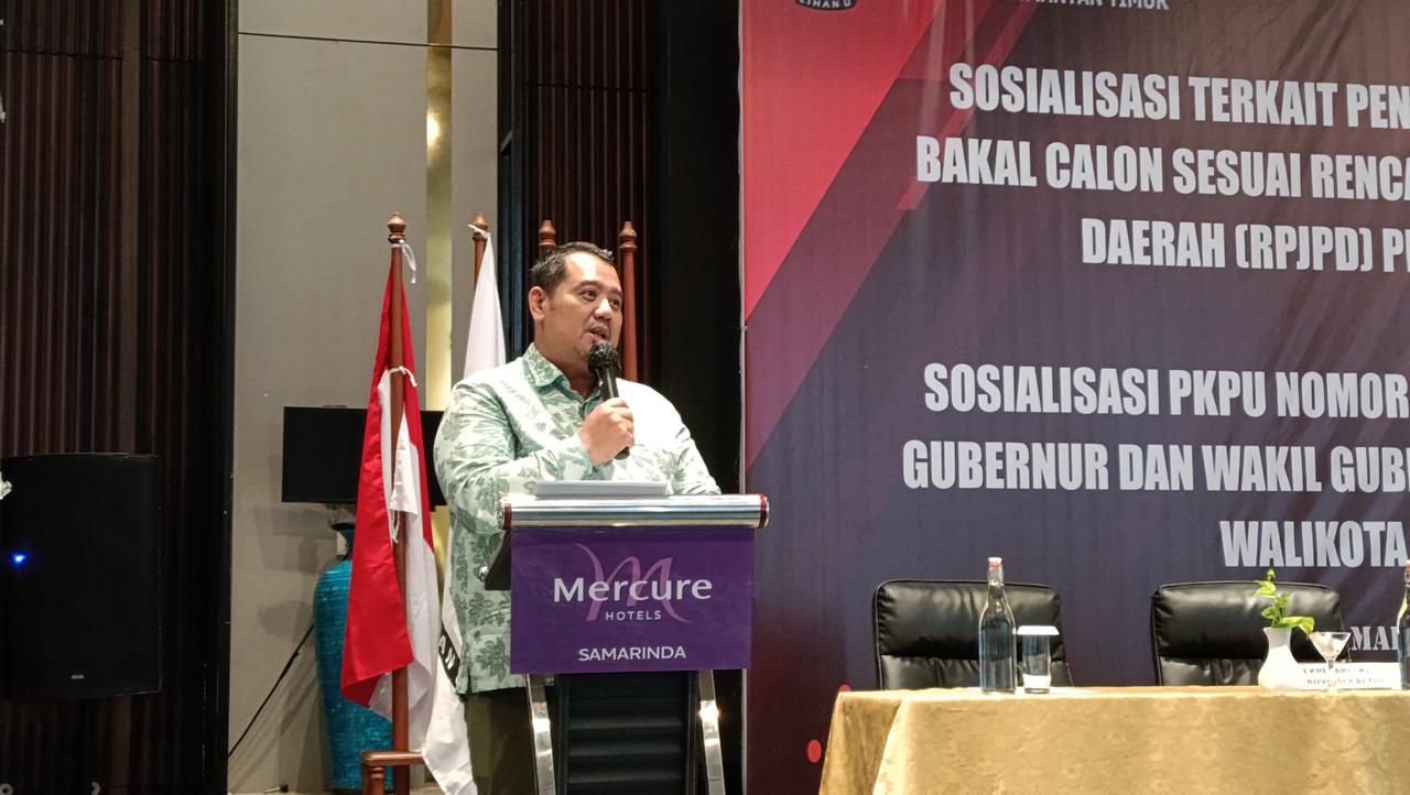 Ketua KPU Kaltim, Fahmi Idris (Foto: Yah/Klausa)