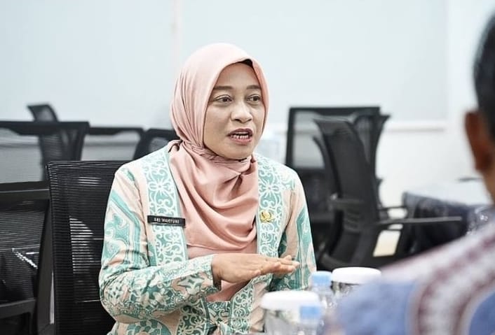 Sekretaris Daerah (Sekda) Provinsi Kaltim, Sri Wahyuni jadi mentor di seminar rancangan proyek perubahan (Proper) pelatihan kepemimpinan nasional (PKN) Tingkat Il Angkatan XXIV tahun 2024 (Ho/Pemprov Kaltim).