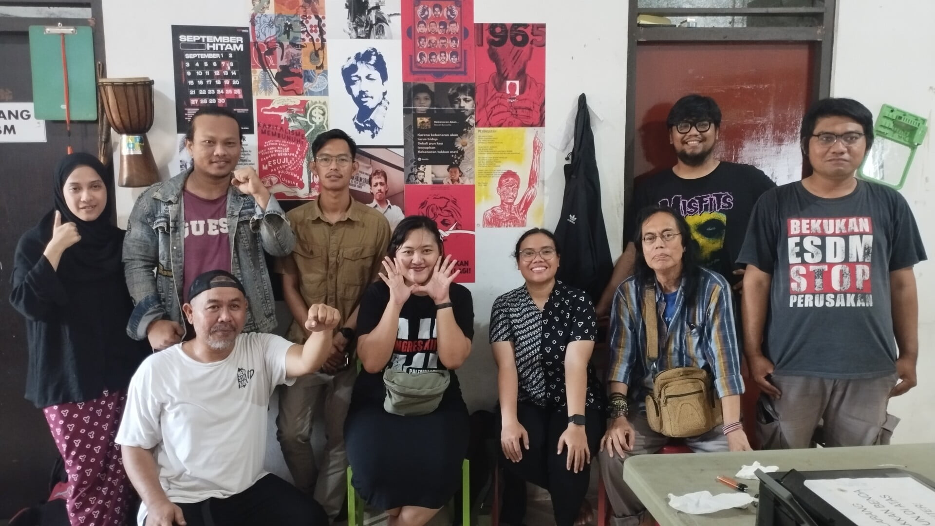 Foto bersama usai Diskusi publik bertajuk Ngobrolin Pilkada Kaltim (Foto: Istimewa)