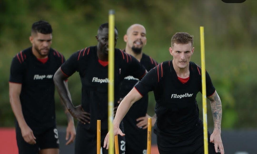 Tim Borneo FC Samarinda kembali mengarungi sesi latihan bersama.(Ist)