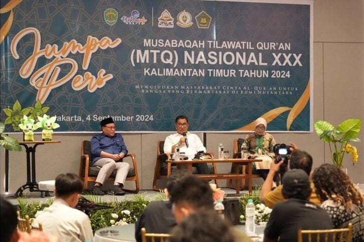 Jumpa Pers terkait MTQ Nasional XXX di Jakarta Pusat (Foto: Istimewa)