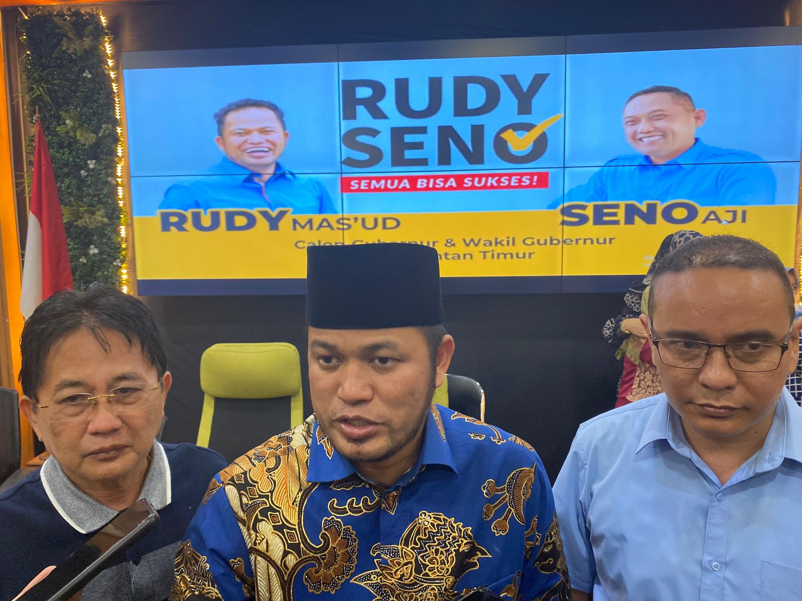 Bakal calon Gubernur Kaltim, Rudy Mas'ud (Foto: Yah/Klausa)