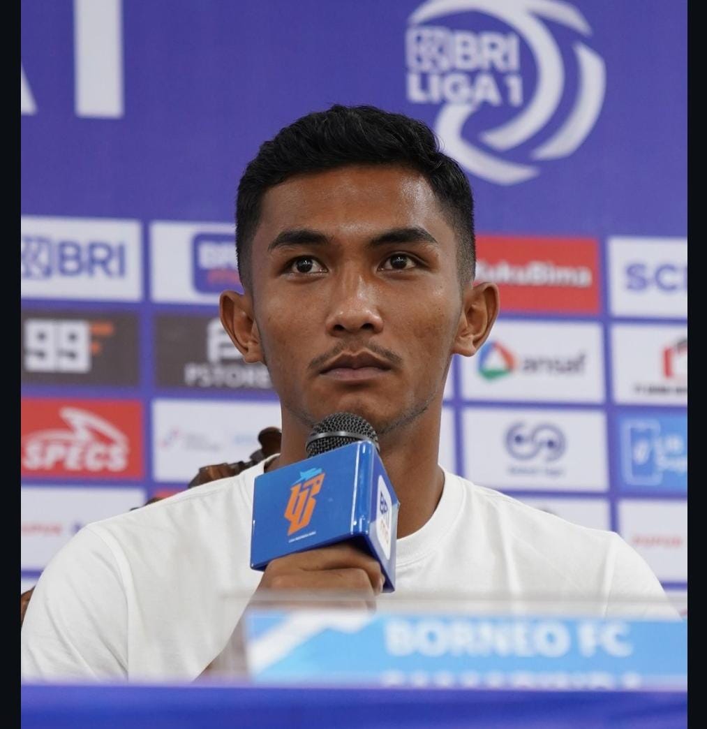 Pemain muda Borneo FC Samarinda, Rivaldo Enero Pakpahan (Foto: Istimewa)