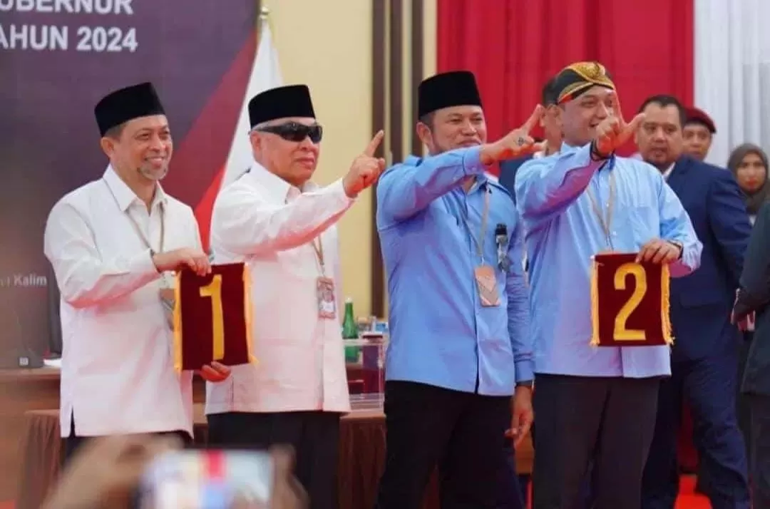 Kedua pasangan calon Gubernur Kaltim pada Pilgub 2024 (Foto: Ist)