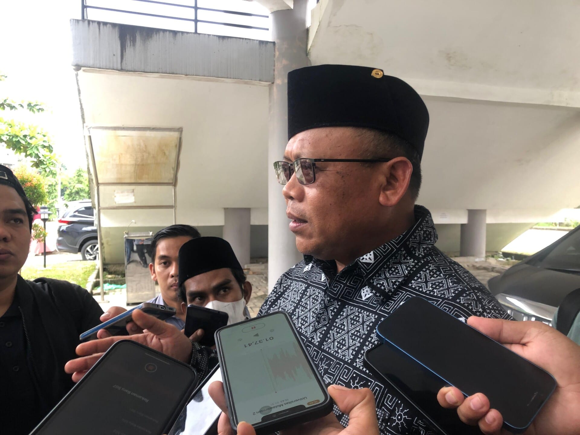 Rektor Universitas Mulawarman (Unmul), Abdunnur. (Foto: Yah/Klausa)
