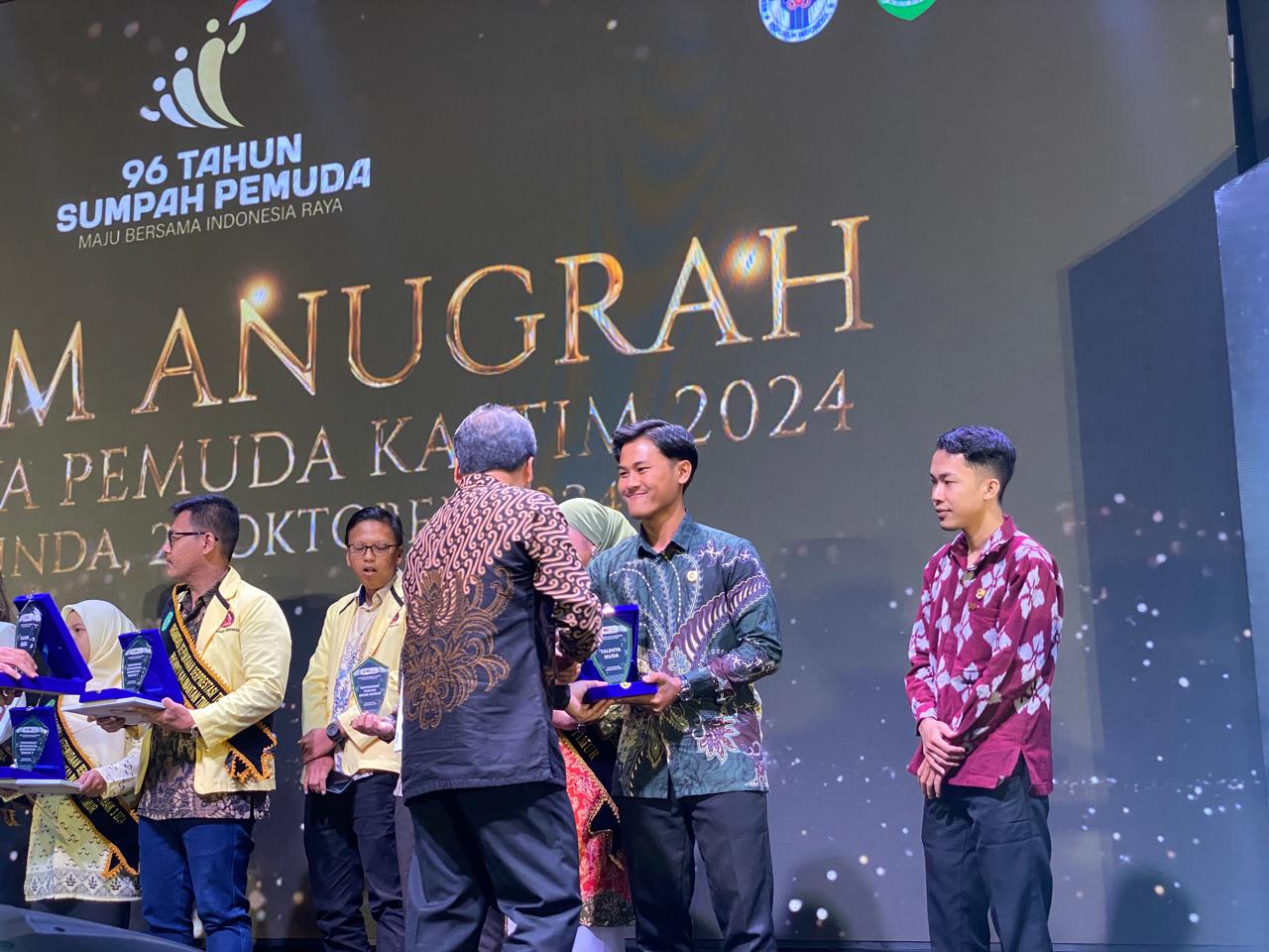 Dinas Pemuda dan Olahraga (Dispora) Kalimantan Timur (Kaltim) menggelar malam anugerah, Pekan Raya pemuda Kaltim, pada Senin (28/10/2024) malam.