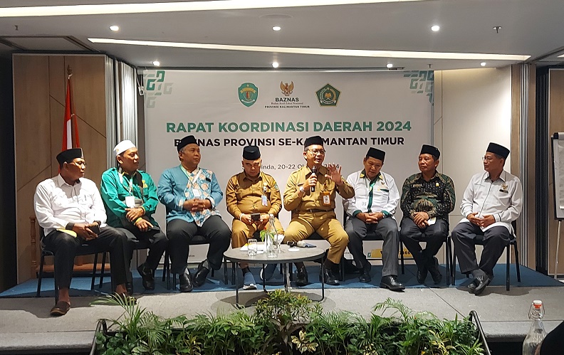 Rapat Koordinasi Daerah (Rakorda) Badan Amil Zakat Nasional (Baznas) se-Kaltim. (Foto: Istimewa)