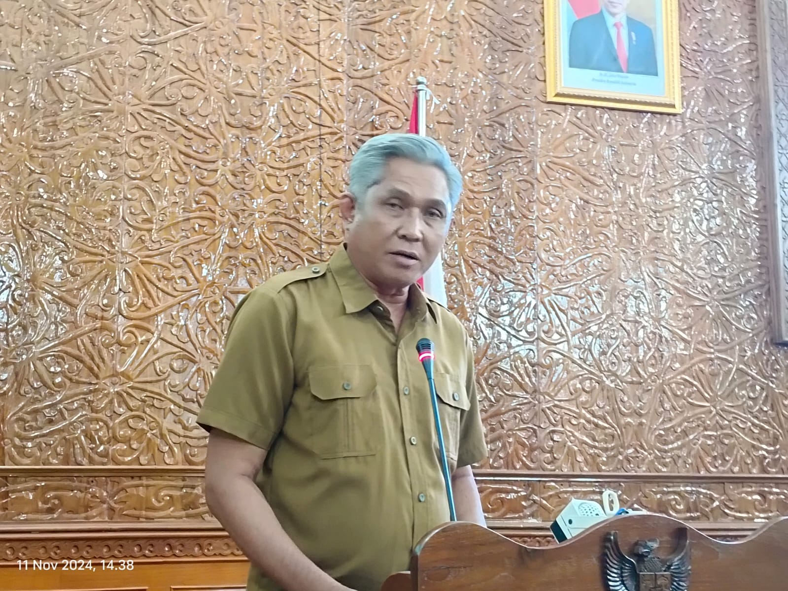 Sekretaris Kabupaten (Sekkab) Kutim, Rizali Hadi. (Foto: Istimewa)