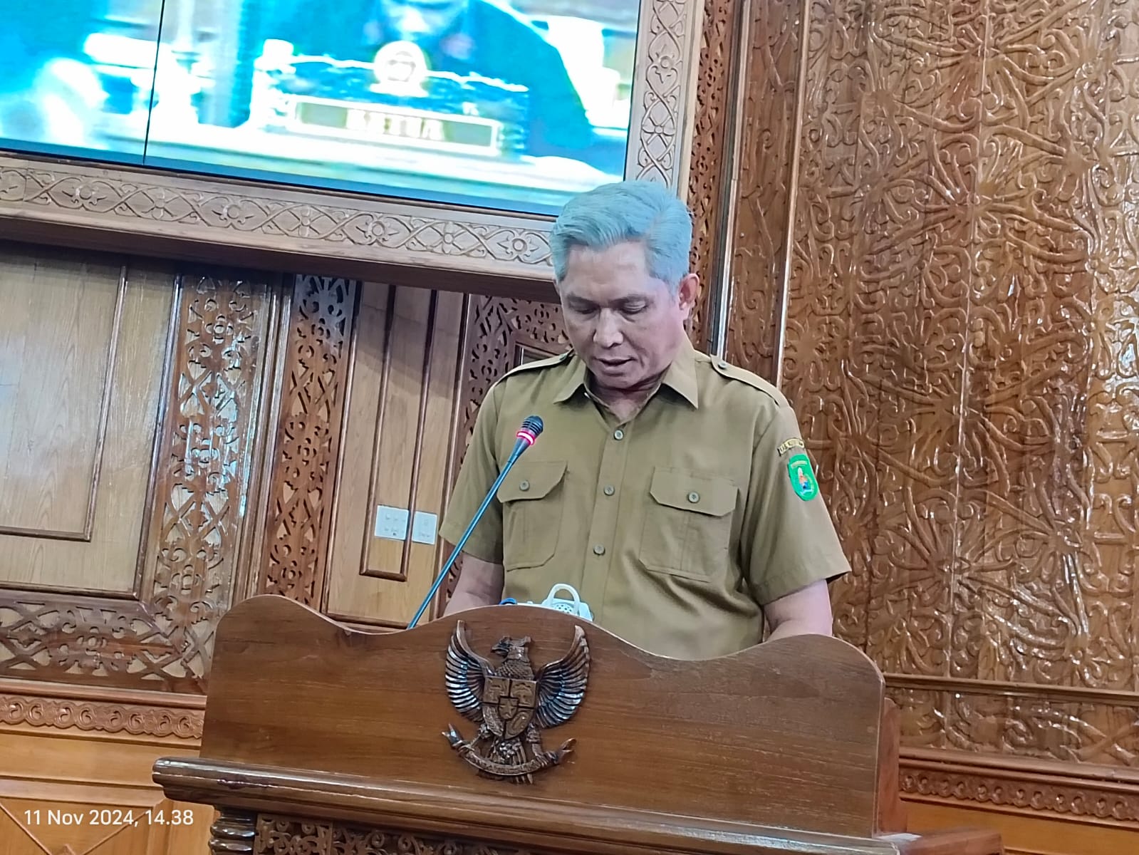 Sekretaris Kabupaten (Sekkab) Kutim, Rizali Hadi. (Foto: Istimewa)