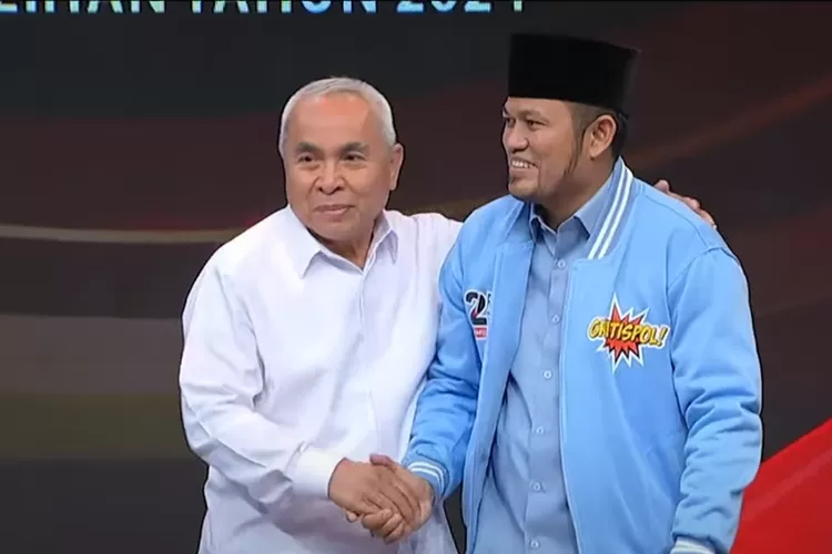 Dua calon Gubernur Kaltim, Isran Noor dan Rudy Mas'ud (Foto: Istimewa)