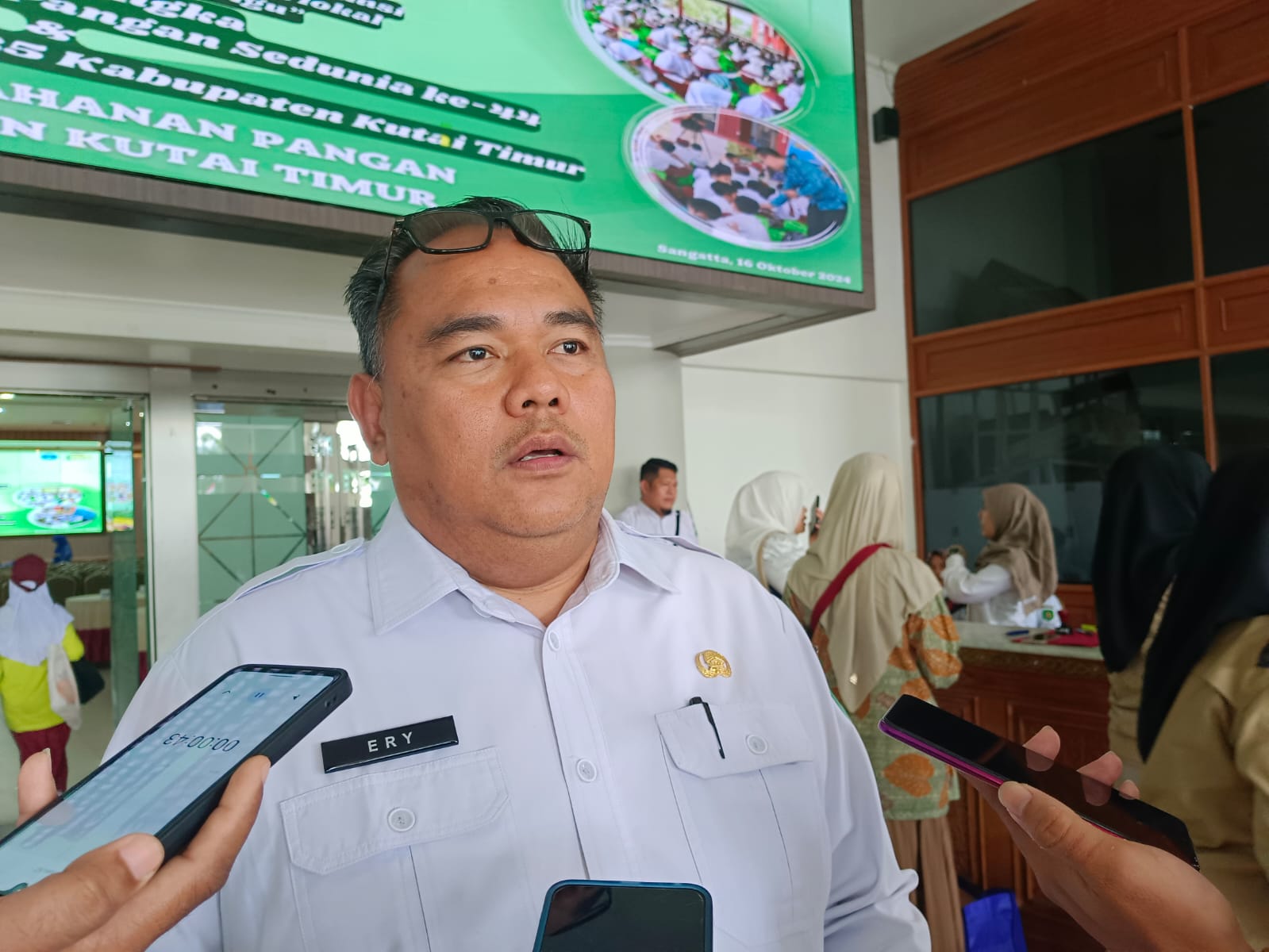Kepala Dinas Ketahanan Pangan Kutim, Ery Mulyanto