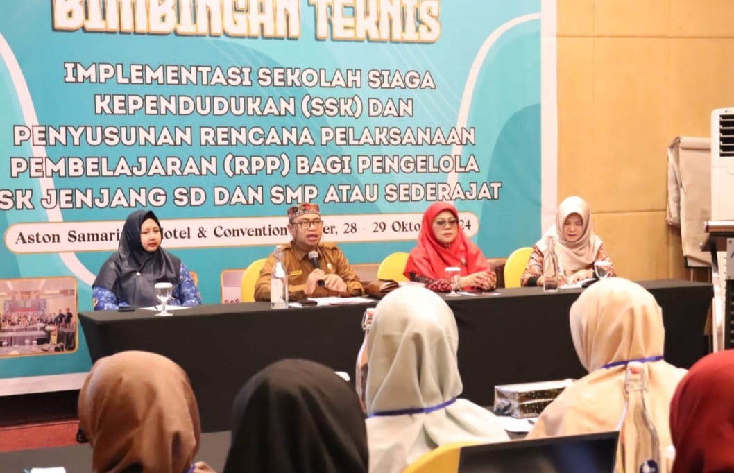 Bimbingan Teknis terkait Sekolah Siaga Kependuudukan. (Foto: Istimewa)