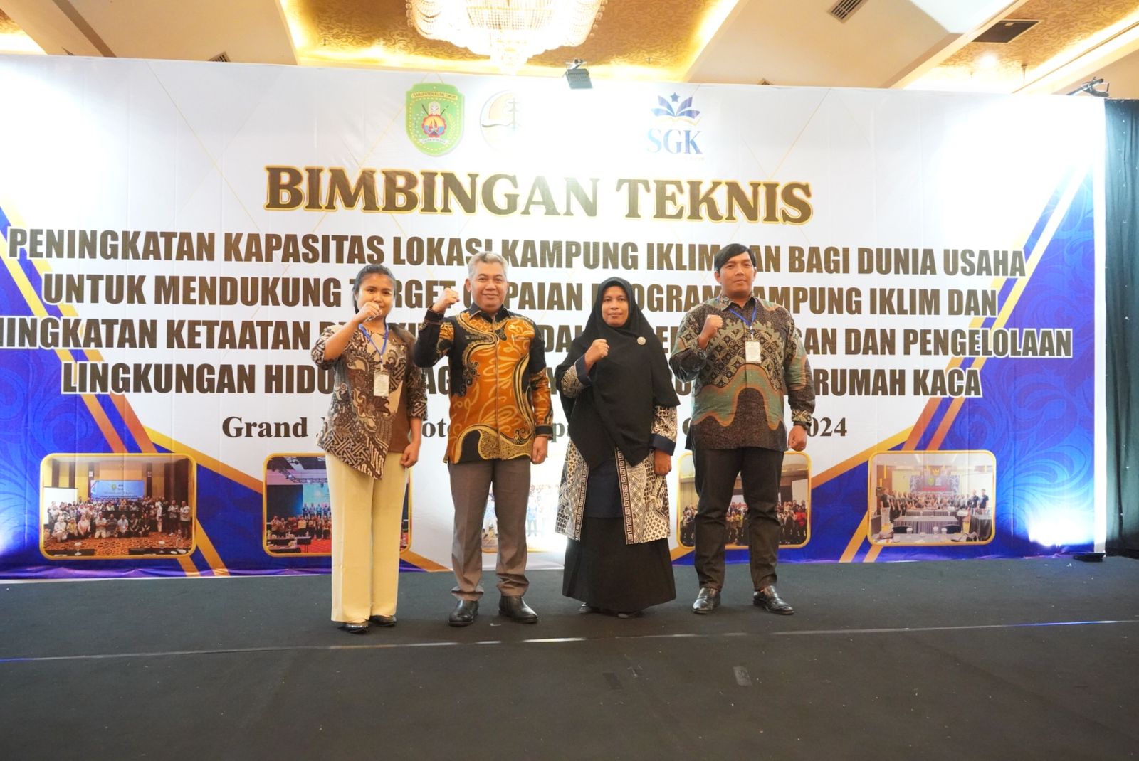 Bimbingan Teknis (Bimtek) bertema penguatan kapasitas bagi para pelaku usaha dan masyarakat. (Foto: Istimewa)