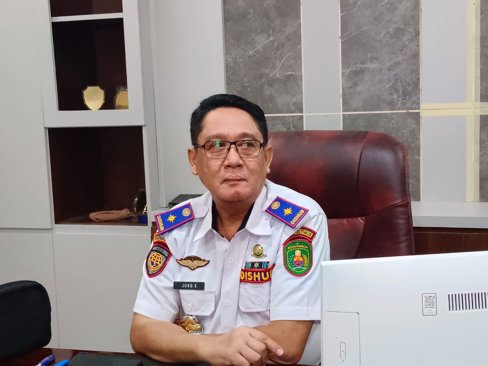 Kepala Dishub Kutai Timur, Joko. (Foto: Istimewa)
