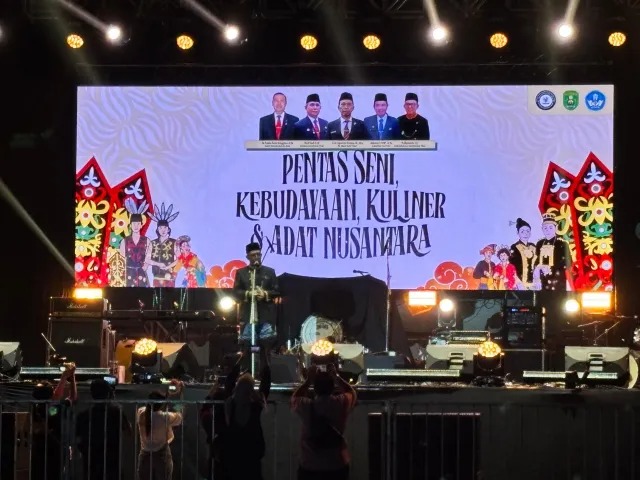 Pembukaan Pentas Seni, Kebudayaan, Kuliner, dan Adat Nusantara. (Foto: Istimewa)