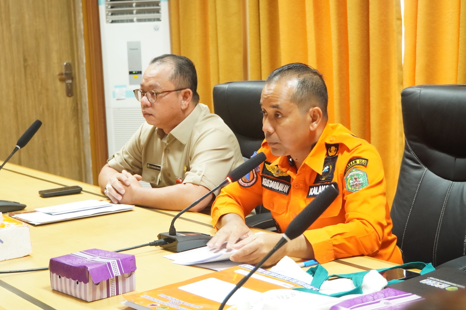 Forum Pengurangan Risiko Bencana (FPRB) yang diselenggarakan BPBD Mahulu. (Foto: Istimewa)