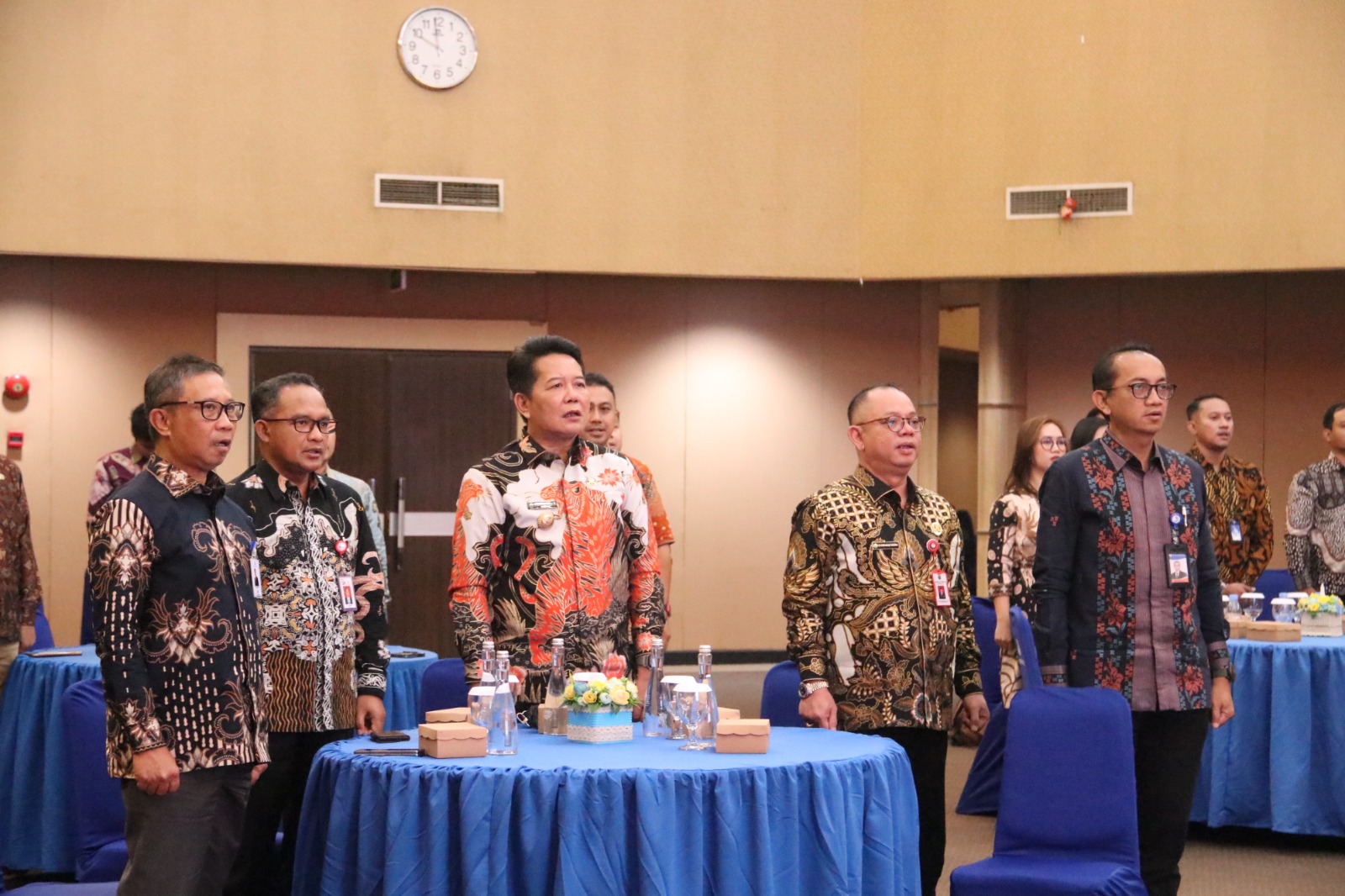 Pengukuhan Tim Percepatan Akses Keuangan Daerah (TPAKD) Mahulu. (Foto: Istimewa)