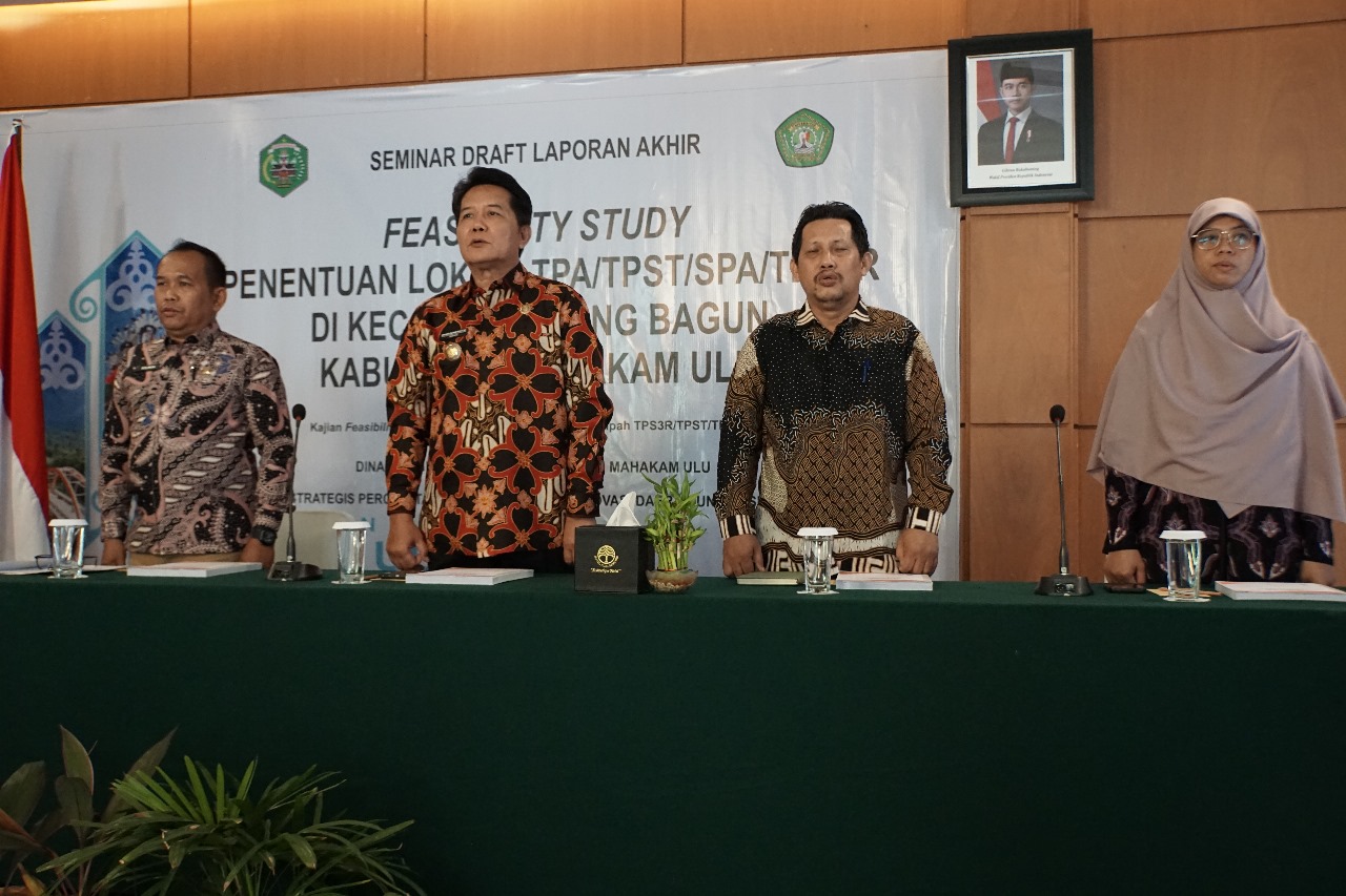 Seminar penyusunan Draft Laporan Akhir Feasibility Study. (Foto: Istimewa)