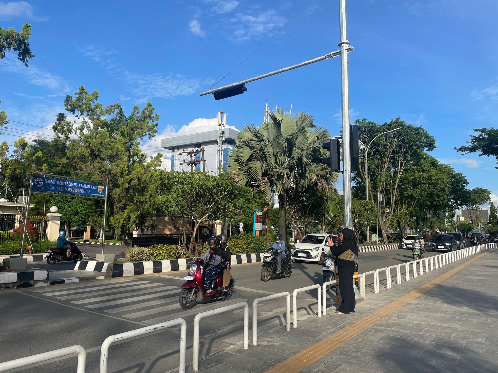 Jalan Gajah Mada, Samarinda. (Foto: Yah/Klausa)