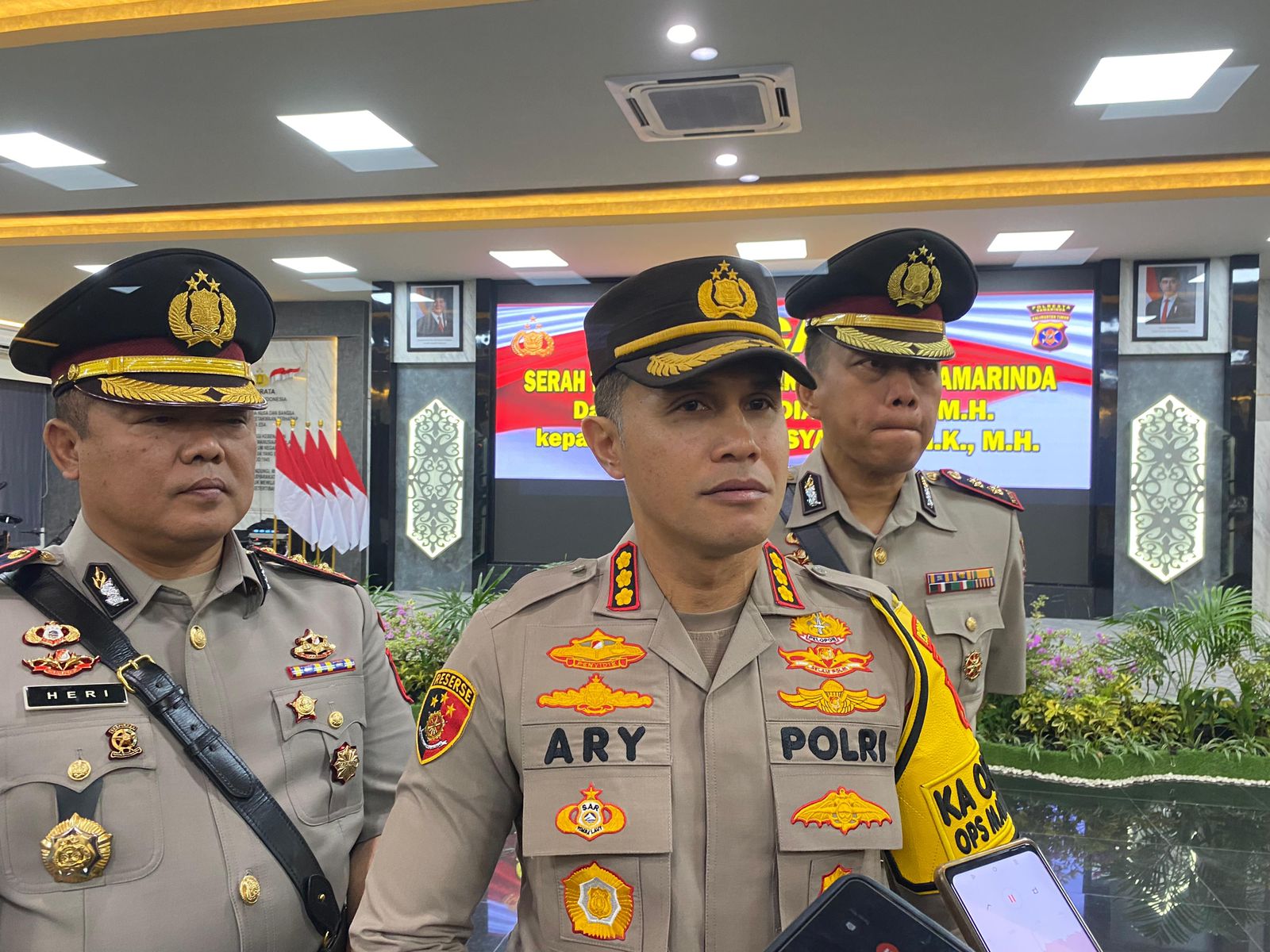 Kapolresta Samarinda, Kombes Pol Ary Fadli. (Foto: Yah/Klausa)