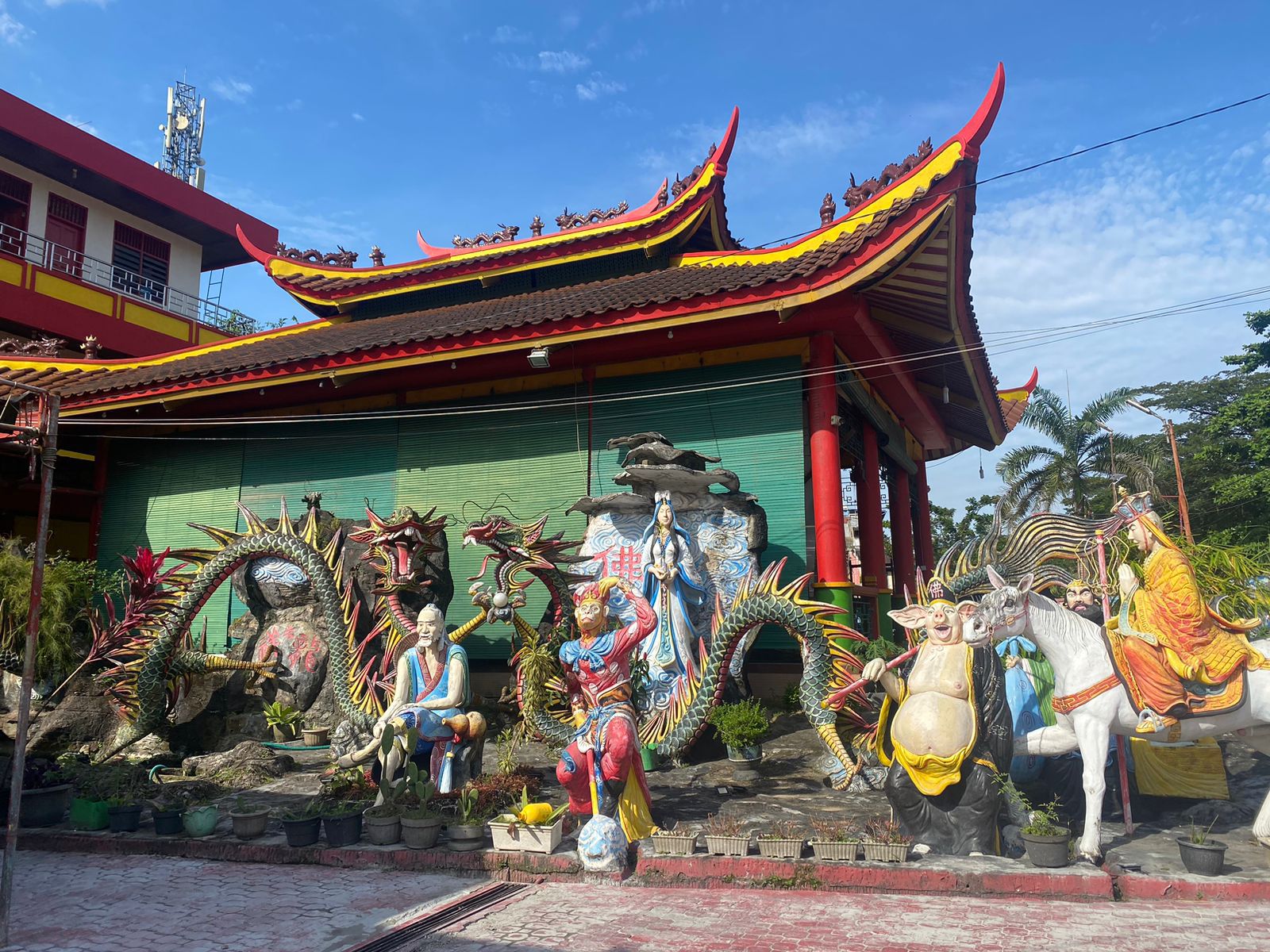 Kelenteng Thien Ie Kong di Samarinda. (Foto: Yah/Klausa)