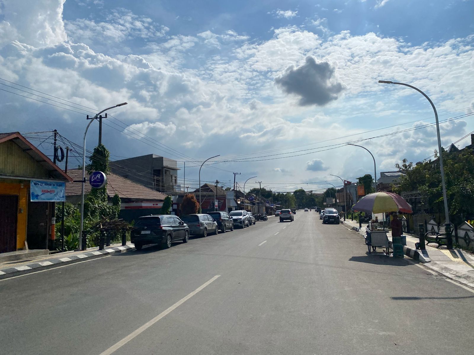 Jl. Imam Bonjol, Melayu, Kec. Tenggarong, Kukar. (Foto: Yah/Klausa)