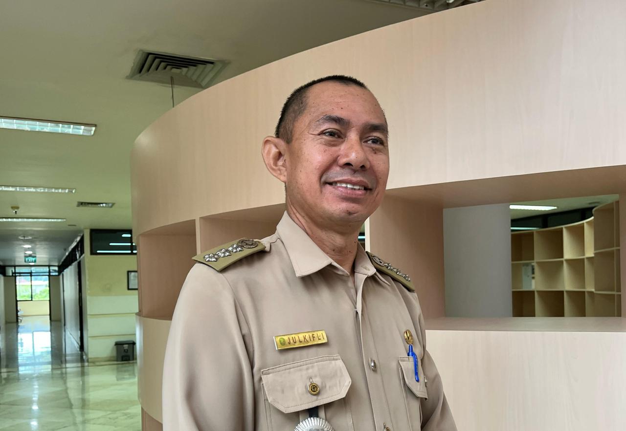 Camat Kota Bangun Darat, Zulkifli. (Foto: Yah/Klausa)