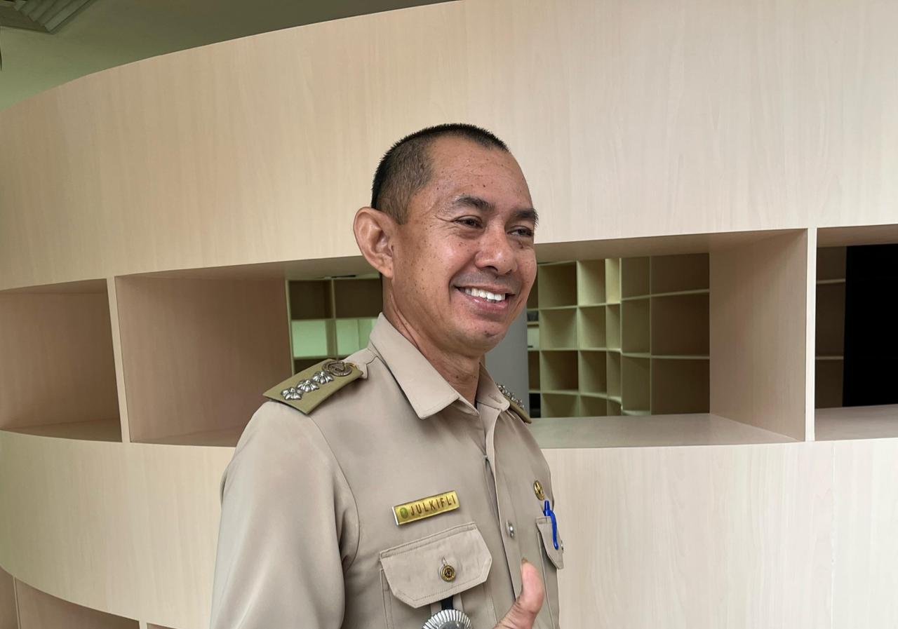 Camat Kota Bangun Darat, Zulkifli. (Foto: Yah/Klausa)