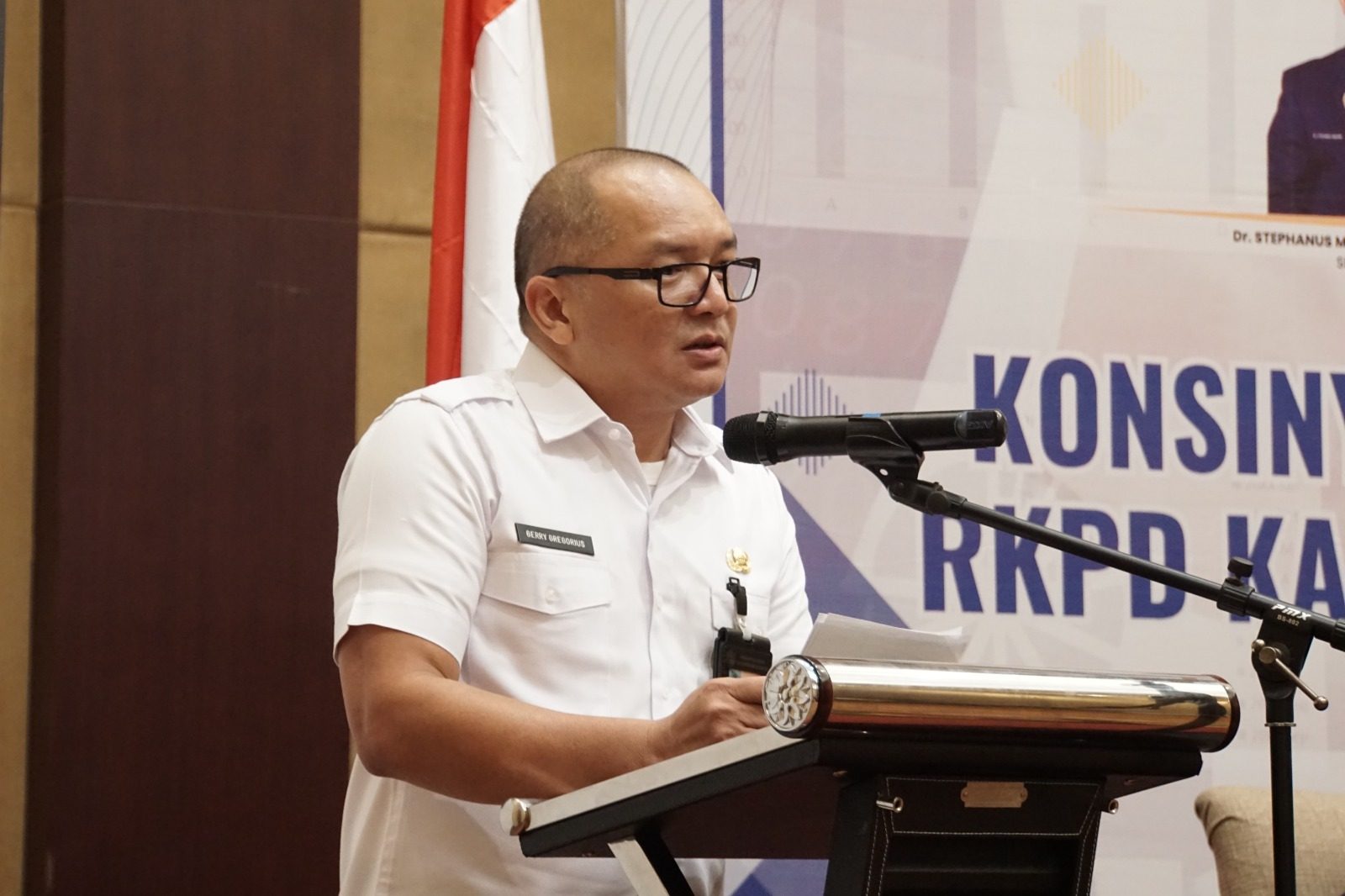 Kepala Bappelitbangda Mahulu, Gerry Gregorius. (Foto: Istimewa)