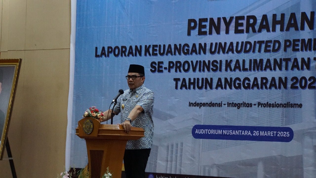 Penyerahan Laporan Keuangan Pemerintah Daerah (LKPD) Unaudited Tahun Anggaran 2024. (Foto: Istimewa)