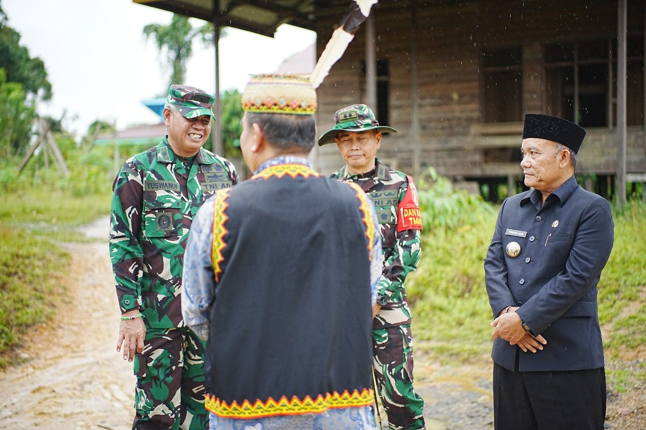 Upacara penutupan TNI Manunggal Membangun Desa (TMMD) Ke-123. (Foto: Istimewa)